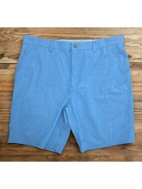 Johnnie-O Mens Calcutta Maverick Blue Chino Shorts 38